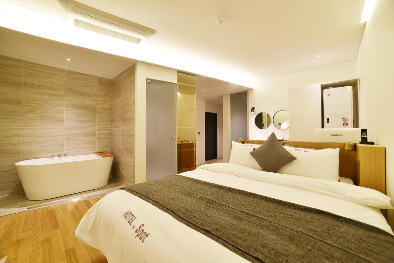 Gwangju Hotel The Spot Gwangju Metropolitan City Exterior photo